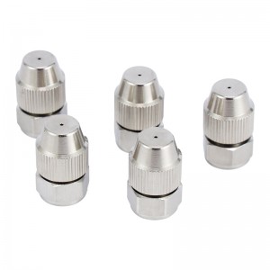 Justerbar tåge kanon tåge spray dyser højt lavtryks tåge spray dyse tåge justerbar spray dyse