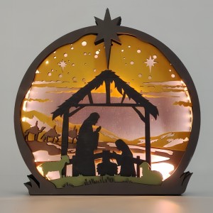 3D -træhåndværksdekoration