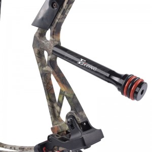 240047 6 tommer ren kulstofspjældskaft til sammensat bue