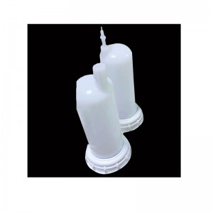 PVDF Filter Element forminjektionsbehandling Anti-korrosion Præcision Injektion Støbning Fødevarekvalitet PFA PTFE Vandpumpe Filterelement