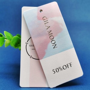 Gilding -udskrivningsproces hængende kort