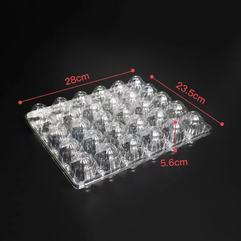 Ægbakke 280*235*56 mm 30 riller