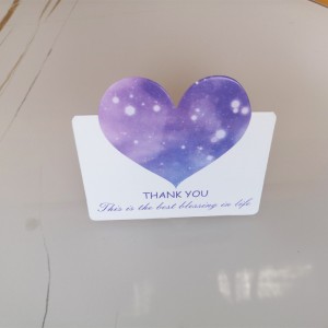 Brugerdefineret gave lykønskningskortkort