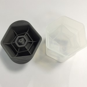 Silikoneisforme genanvendelige og BPA-fri håndværksisforme/fantastisk til whisky, cocktails, kaffe, soda, store isterning isforme