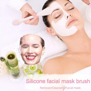 Mask Application Tools - Silicone Mask Brush Applicator and Massage Spatel til ler, fløde, gel og muddermasker - Skønhedsværktøjer gaver