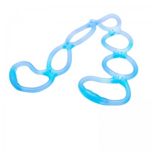 Modstandsbånd, armback skulderøvelse elastisk reb elastisk fitness bånd, fod, ben, håndbårer, til yogapilates strækning af fysioterapi, øvelse