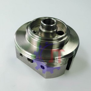 X187B621H01 X182A995H02 M701C Se M604 Lower Guide Dies Block med 2-D6,0 mm huller&2-M4 TAP for dækning M604 (J) L=104/96.6mm W=60/54mm H=47/15mmm