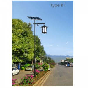 Solar LED Garden Yard lys type B serie
