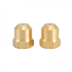 Rustfrit stål messing vandspray rengøring støvkontrol jet solid/full/hollow kegle dyse