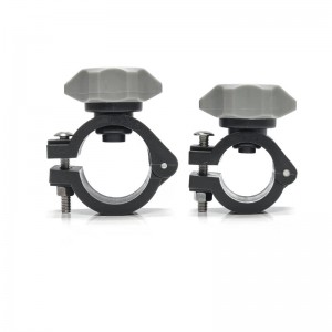 Rørmontering af høj kvalitet Montering Klemplastik Hurtig jetfladventilatorspray -dyse, hurtig frigørelsesplastiksklemme dyse