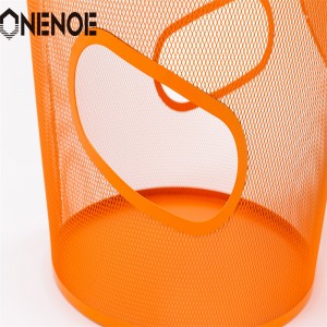 Onenoe Simple Moderne møbler Stor rund opbevaring Sofabord Sidebord Laptop Tabel Teabord Slutbord Buffet Tabel til stue Office Garden