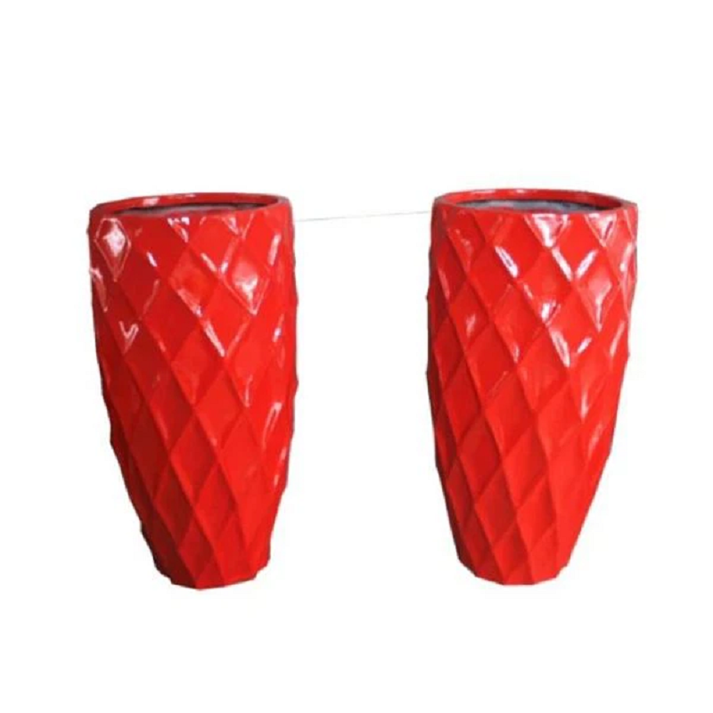 Fiberglas planter tilpassede FRP blomsterpotter