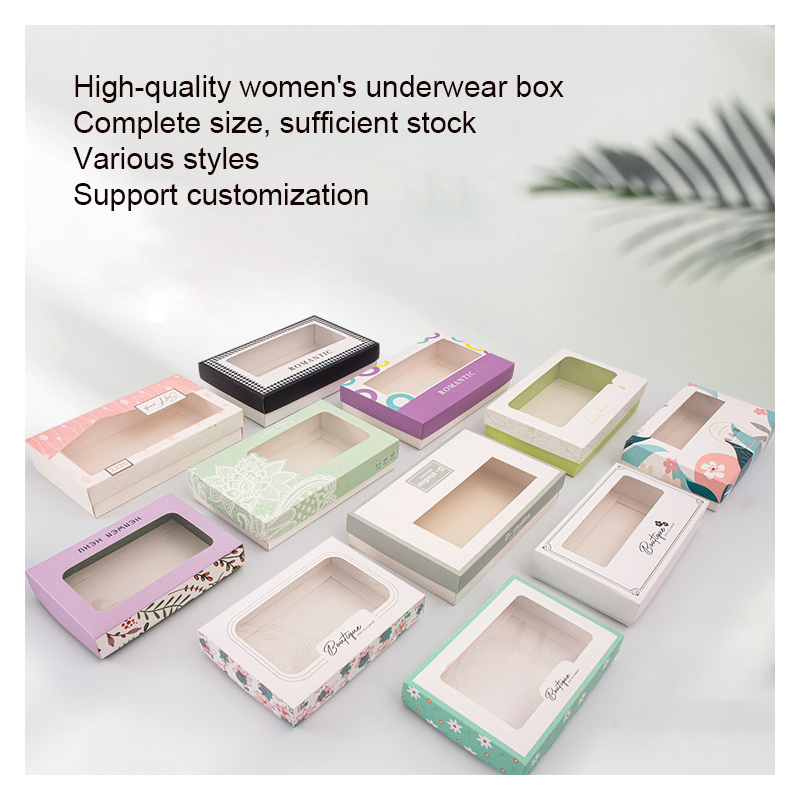 Brugerdefineret vinduespapir gaveæske