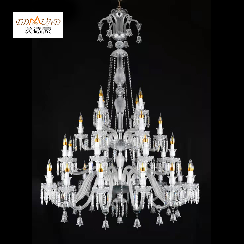 1305-14+8+6+4 Modern Crystal Chandelier Luksusdekoration