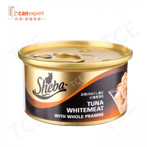 100 ml madkvalitet tom metalte kan runde aluminium kan tilpasset aluminiumskrukke med skruelåg