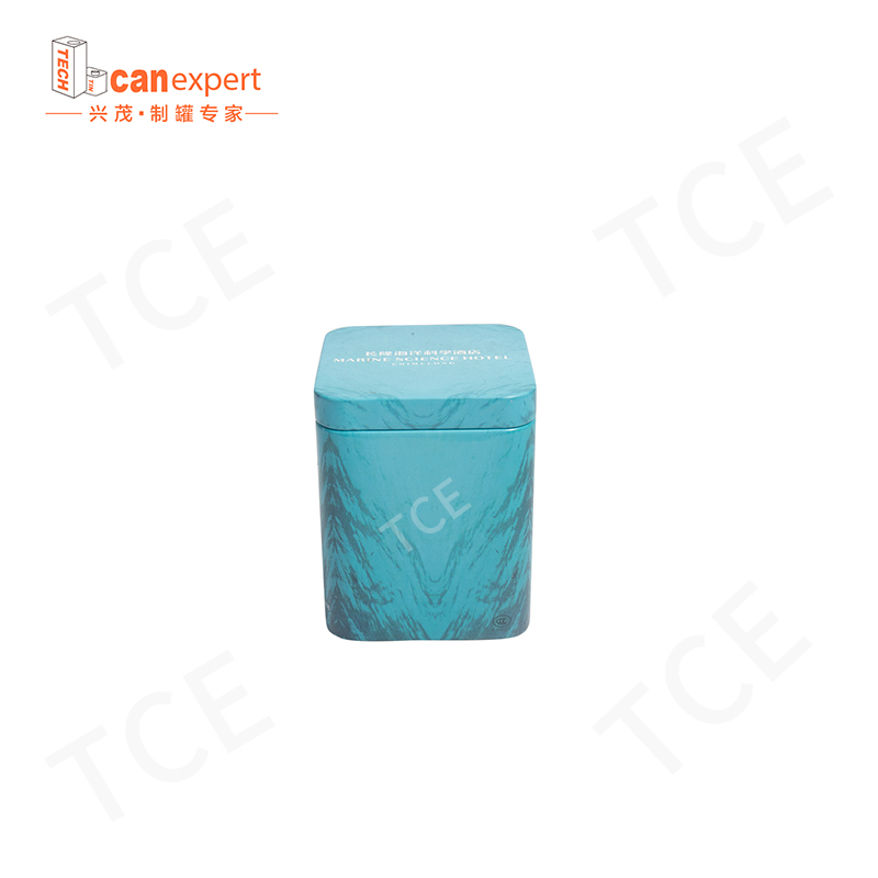 TCE-New Design Tin Gift Box Packaging dåser 0,28 mm firkantet håndværksgave tin dåse