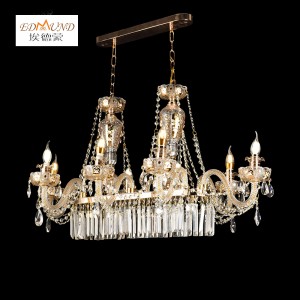 1312-8R Modern Crystal Chandelier Luksusdekoration