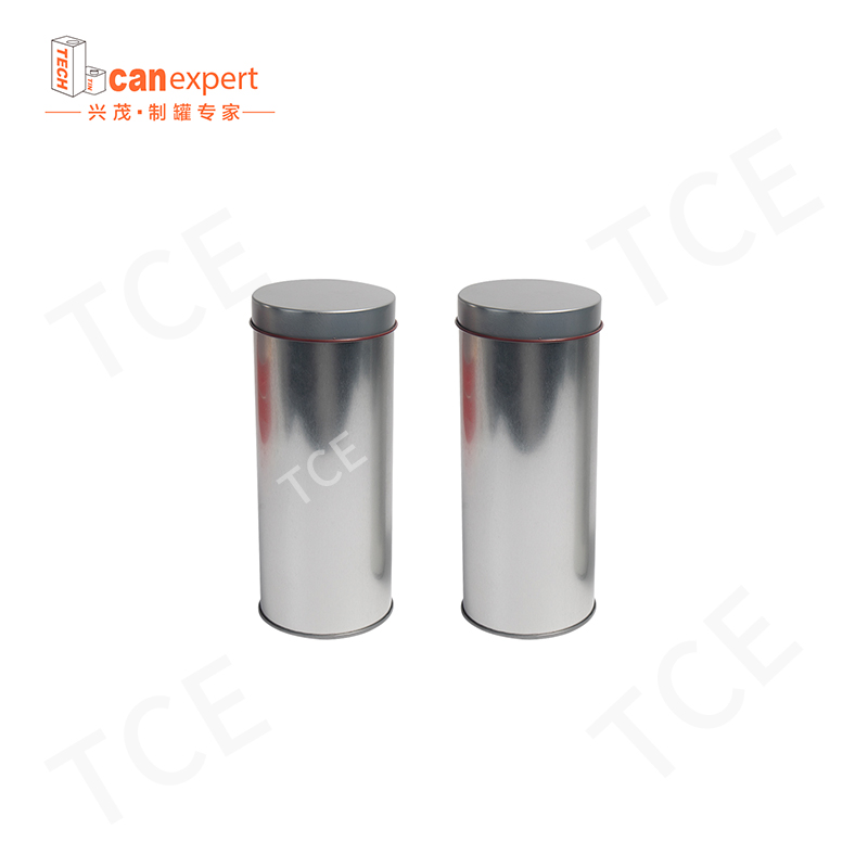 Tom rund te dåser madklasse forseglet jernboks te emballage kaffe sukker brugerdefineret te håndværksgave dåser