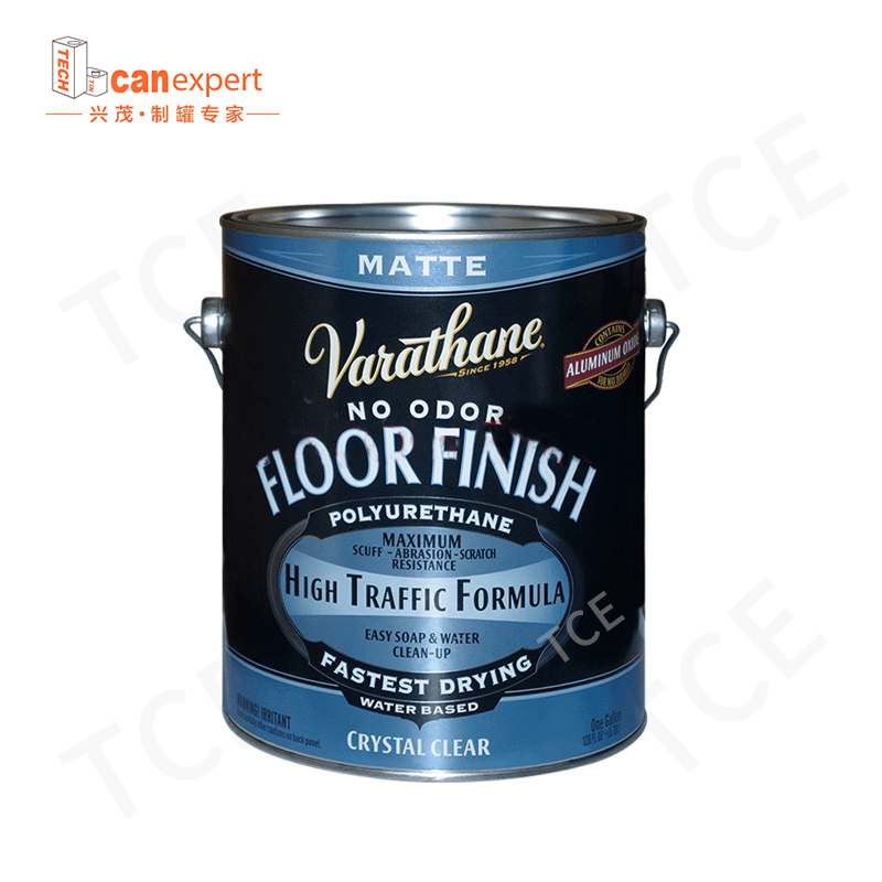 TCE- HOT SALG Kemisk opløsningsmiddel Metal kan 0,35 mm tykkelse rund spandstørrelse tin dåse