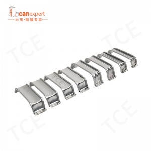 TCE- Engros løfthåndtag&Arcuate Handle Galvanized Iron Bucket Handle of Metal Can