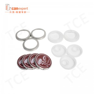 TCE- Bedst sælgende trykhætte tilbehør til tin kan tinplate tilbehør til trykhætte