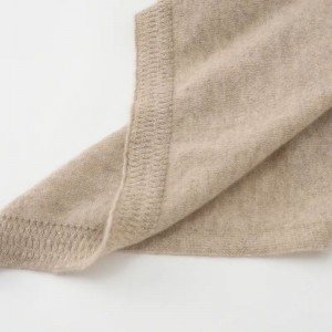 Producent leverer damer med ærmer strik cashmere poncho