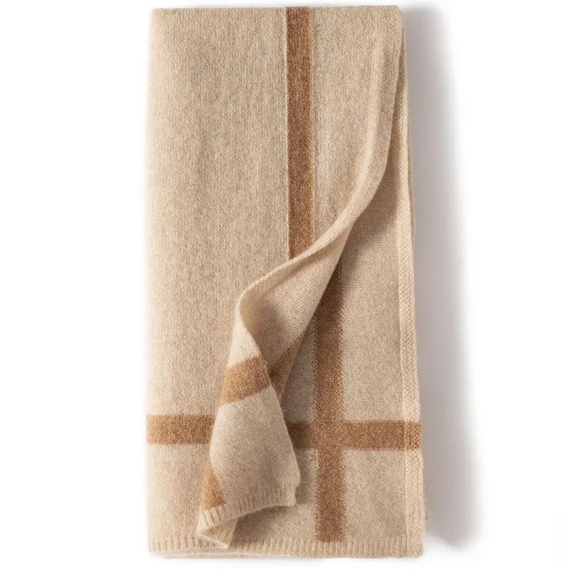 Tilpasset komfortable super blødny stil cashmere tørklæder cashmere sjal til kvinder