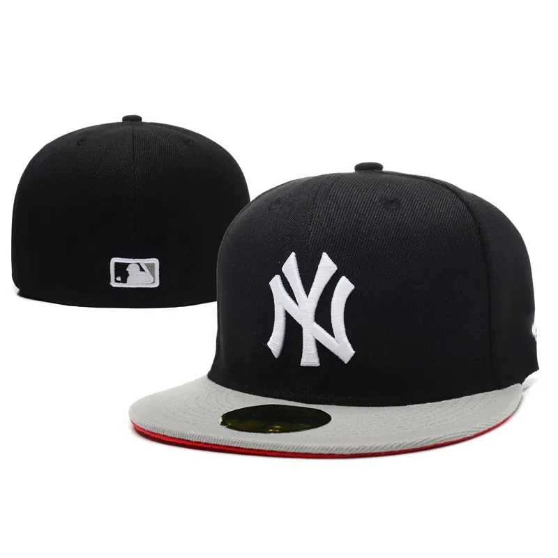 2023 Fashion Custom 6 Panel Flat Brim broderede logo Mænds udendørs sportsbaseballkapitalhatte til engros