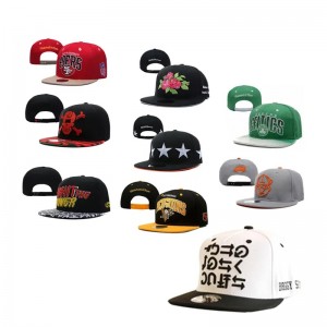 Ny Kina fabriks brugerdefineret billig hiphop snapback cap