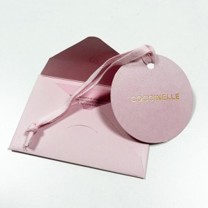 Avanceret brugerdefineret papirkort tag papirkonvolut