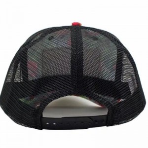 Tilpasset trykt stof 5 panel mesh trucker hat
