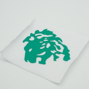 Varmsælgende farverig tøj TPU varmeoverførselsprint silikone varmeoverførselsmærke miljøvenlig