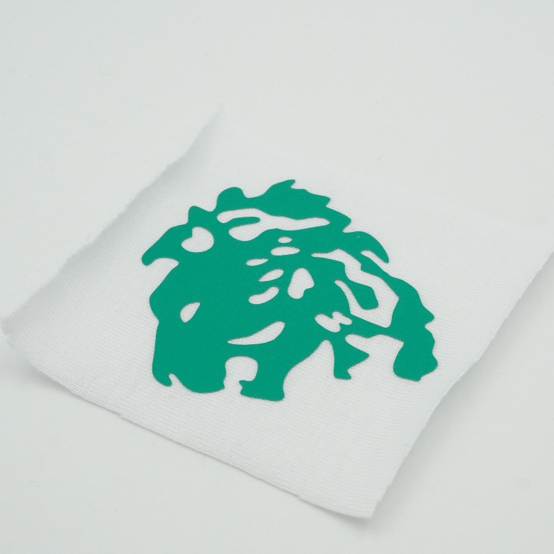 Varmsælgende farverig tøj TPU varmeoverførselsprint silikone varmeoverførselsmærke miljøvenlig