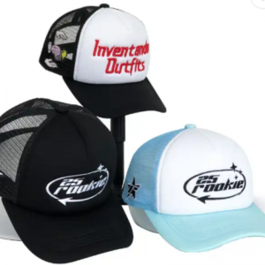 Tilpasset 3D broderet trucker cap OEM tilpasset eget logo broderi skum trucker hat mesh
