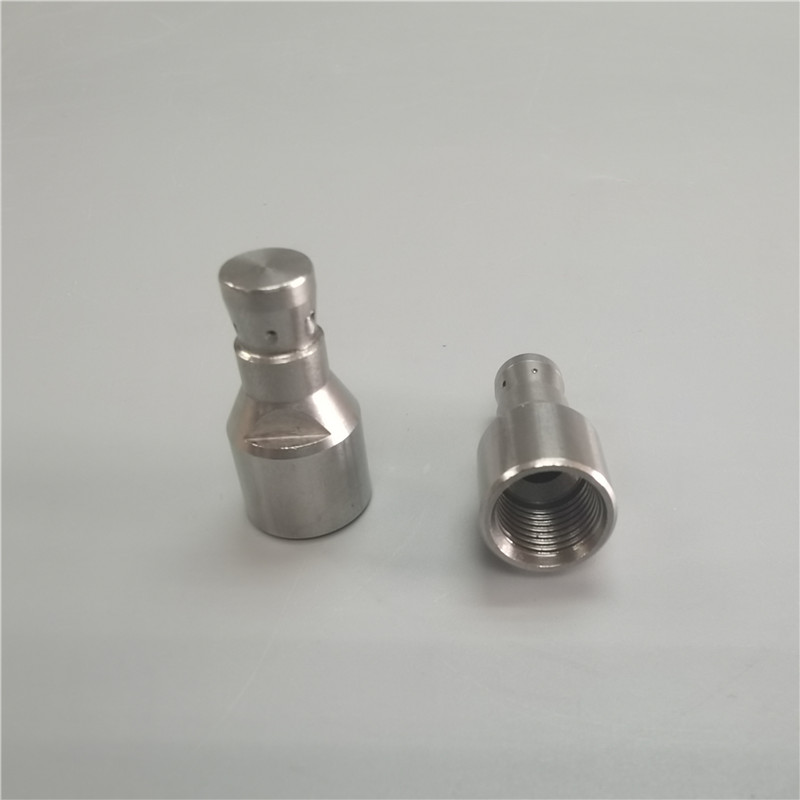 Højtryksvandstrålehul drænrør kloak rengøringsdyse