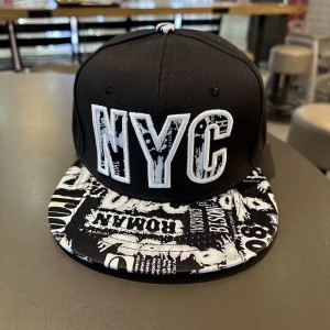 Høj kvalitet 6 panel 3D broderet logo herre gorras vintage cap brugerdefinerede snapback caps hatte