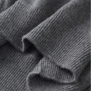 Pure Cashmere Sweater Mænds halvt skildpadde Pullover Efterår Vinter Tyk sweater Varm strik afslappet mænds sweater