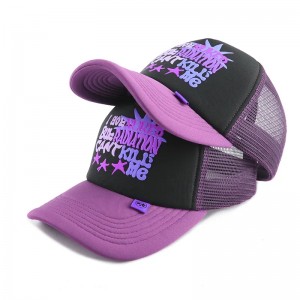 Brugerdefineret broderi Trucker Hats Screen Printing Puff Printing Logo Plain Foam Trucker Caps Breathable Hat