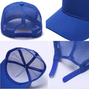 Tilpasselig OEM -logo sommernet baseball cap baseball cap unisex mesh hat til mænd kvinder