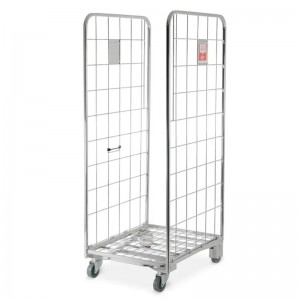 2 -sidet sammenfoldelig rullebeholder