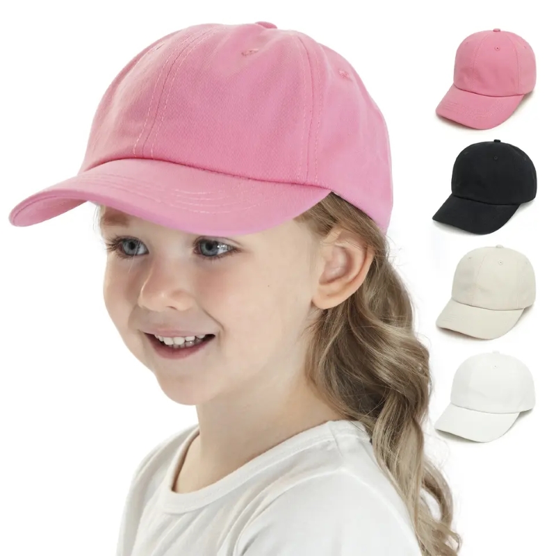 Forår sommer Ny udendørs solskjole Toddler Trucker Hats Baseball Sport Cap Børn Kid Hat Girl Boy Hat