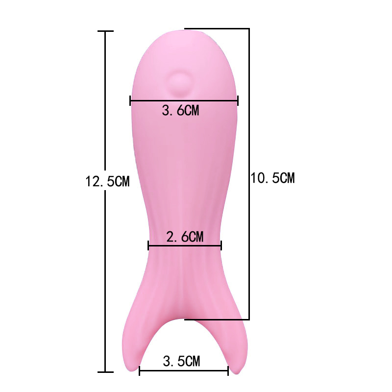 Voksen sex legetøj vibrerende spyd vibrator tryllestav (lyserød stor fiskegaffel)