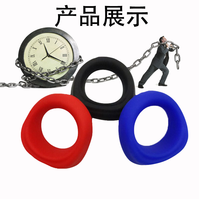 Fabrik engros bedste pris mandlig forsinkelse ejakulation blød silikone panis pikringe til mænd (speciel formet ring)