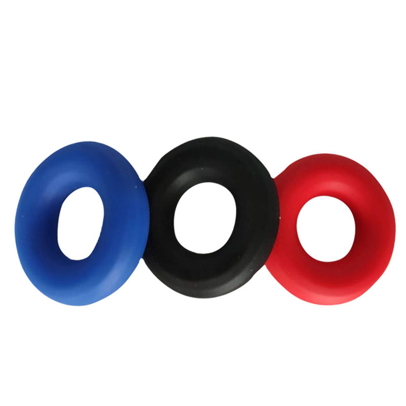 Fabrik engros bedste pris mandlig forsinkelse ejakulation blød silikone penis pikringe til mænd (O-formet ring)