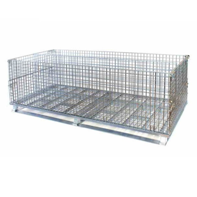 Foldbar trådnetbeholder