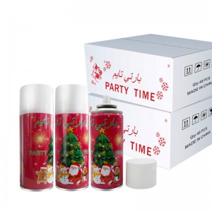 Top mode ikke-brandfarlig skum sne spray til fødselsdag