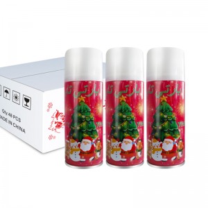 Top mode ikke-brandfarlig skum sne spray til fødselsdag