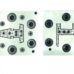 Ekstruderingsform for plastprofil