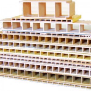 Plast bred dørekstrudering form