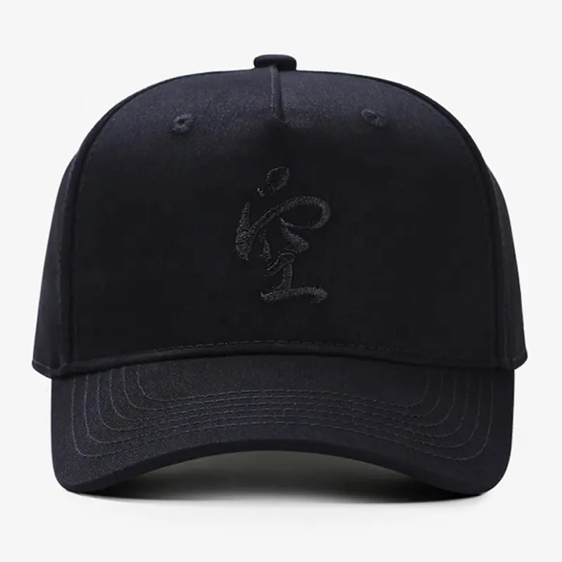 Producenter OEM Custom Logo Høj kvalitet lille MOQ afslappet 5 panel baseball cap brandede hætter hatte til tøjmærker